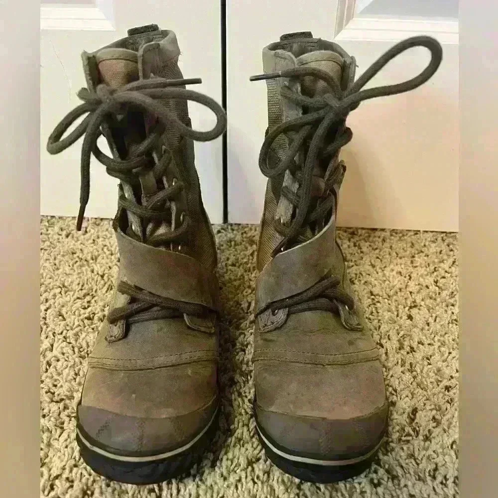 Sorel Lace Up Waterproof Boots